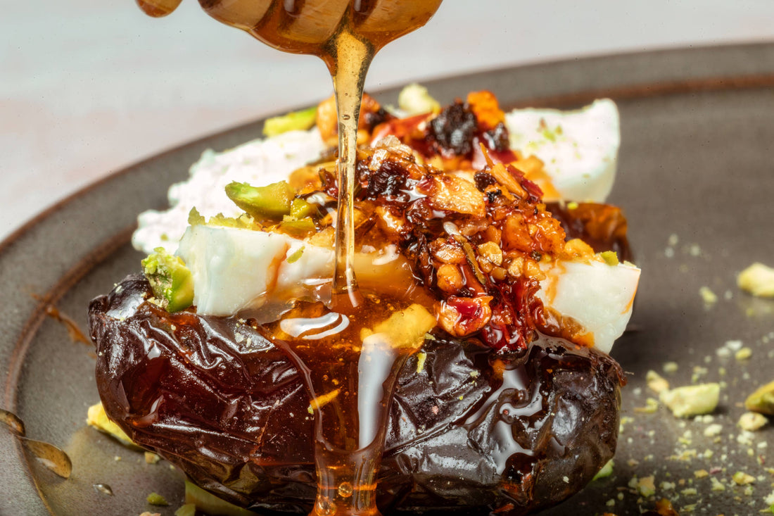 HALLOUMI + DATE CHILI BITES