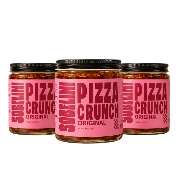 THREE PACK SOBELINI PIZZA CRUNCH ORIGINAL