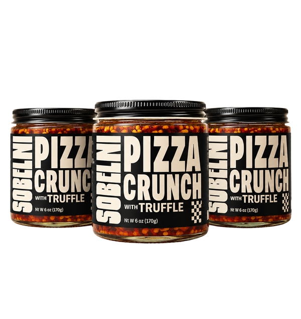 THREE PACK SOBELINI PIZZA CRUNCH TRUFFLE 60Z