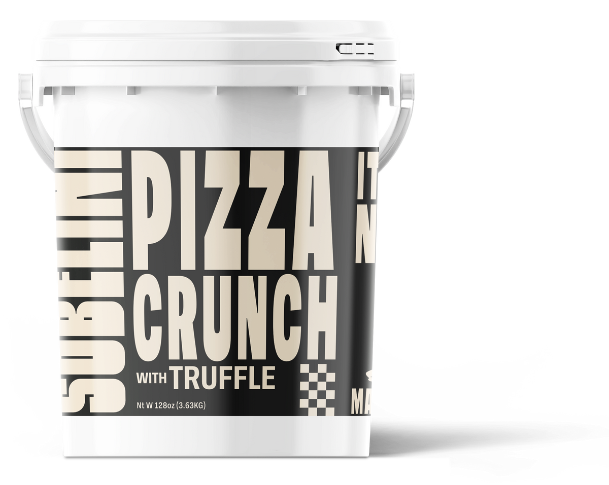 Sobelini Pizza Crunch with Truffle, 1 gallon bucket (128oz)
