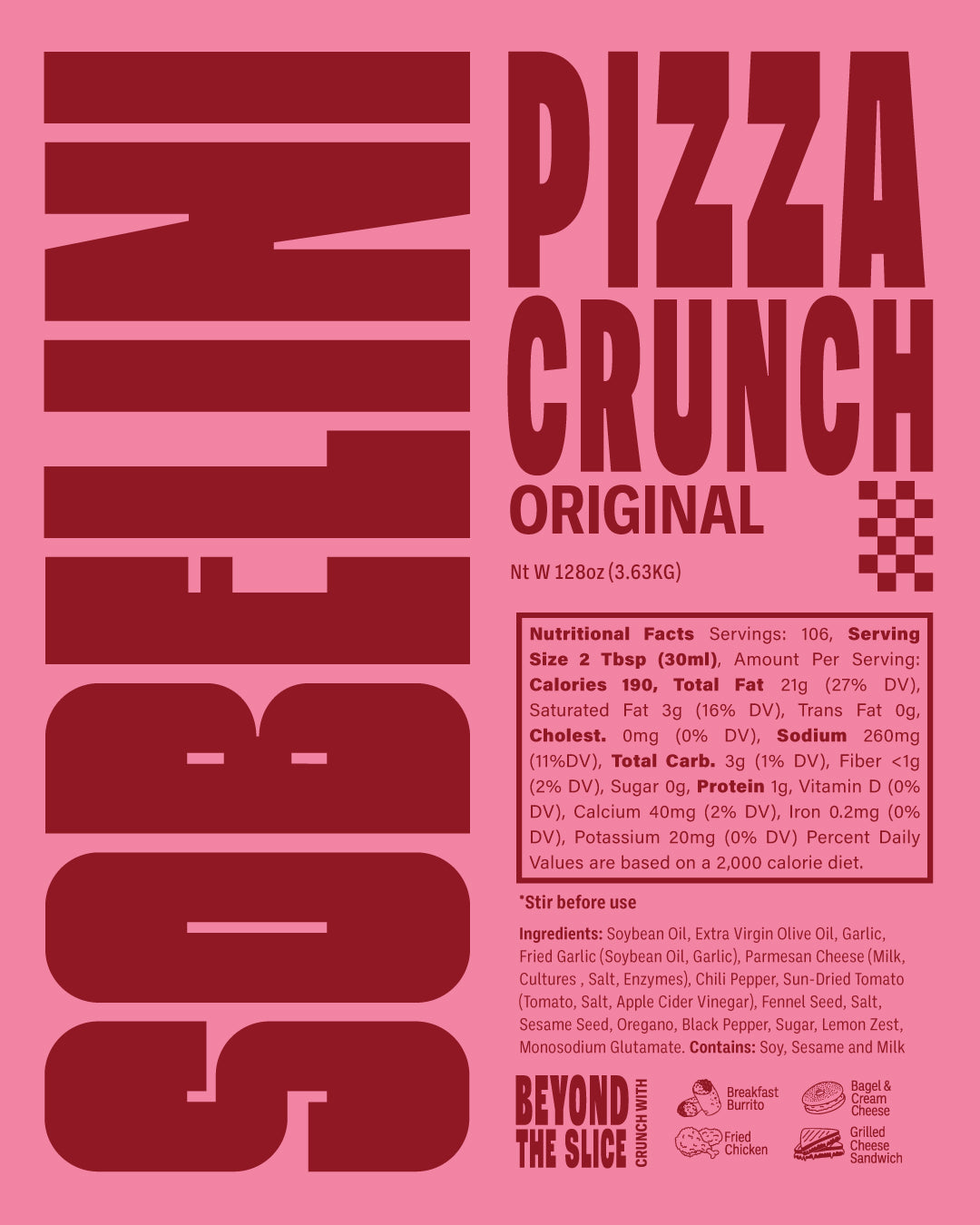 Sobelini Pizza Crunch, Original
